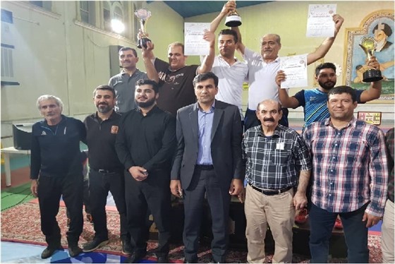 پایان رقابت های کشتی آزاد نونهالان انتخابی و عمومی باشگاههای خوزستان((جام رمضان))/ اهواز: